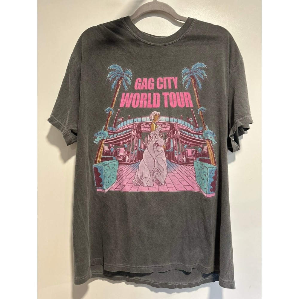 Nicki Minaj Gag City World Tour Sz:XL Rap Merch Gray Graphic Tee music hip hop